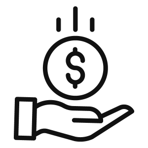 Fair Prices Icon - Black