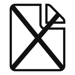 Less Admin Icon - Black