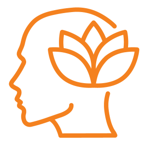 Peace Of Mind Icon - Orange